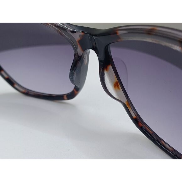 Nine West NW557S Womens Full Rim Square Tortoise Shell Smoke Lens Sunglasses main image 3